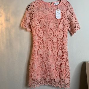 NWT 🎀Lacey Pink Dress 🎀